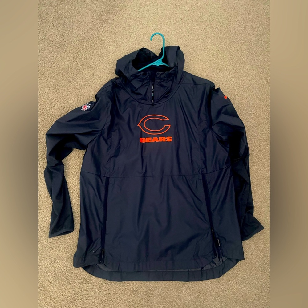 Chicago bears Nike half zip